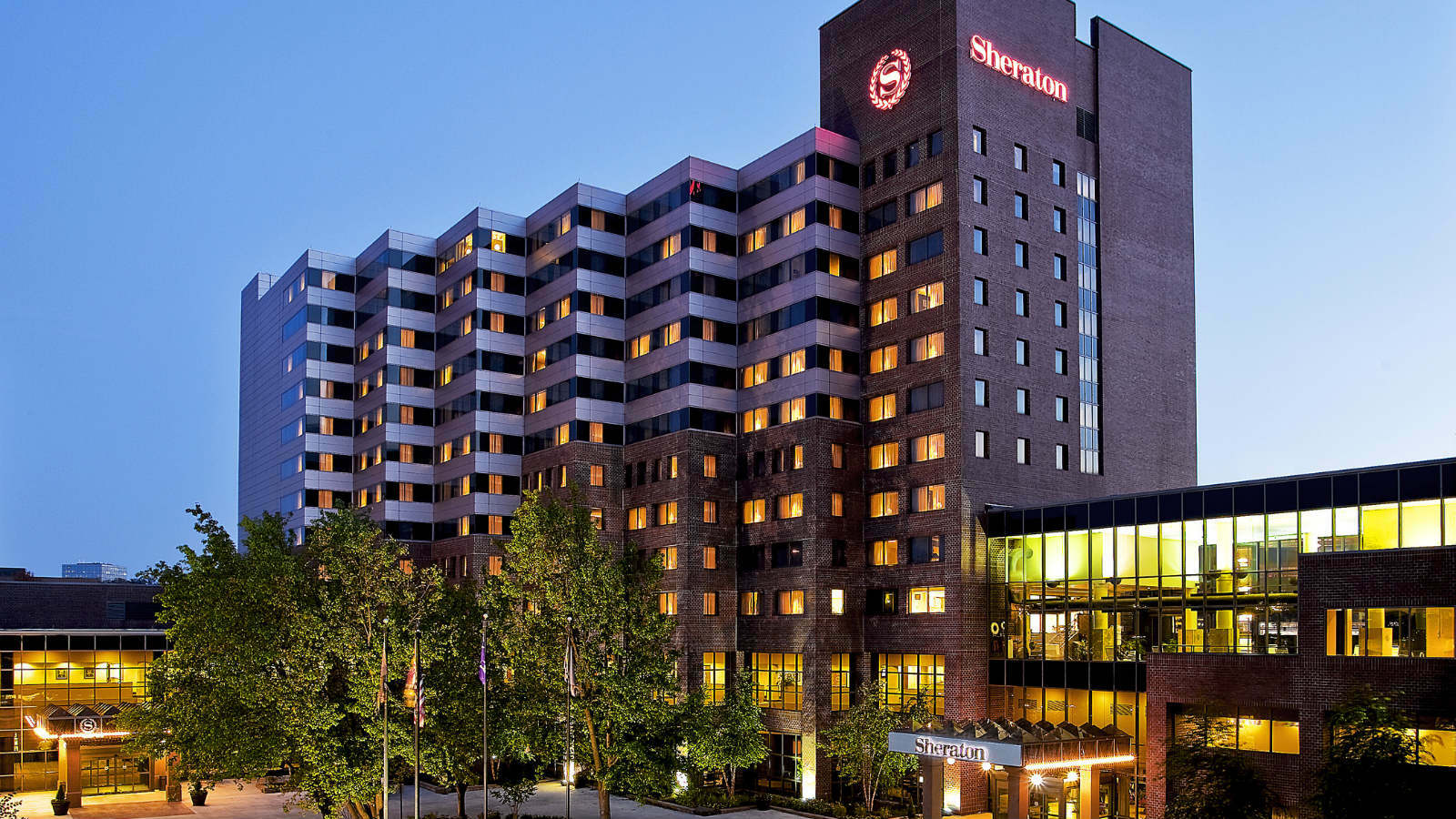 Отель Sheraton Baltimore North Таусон Экстерьер фото